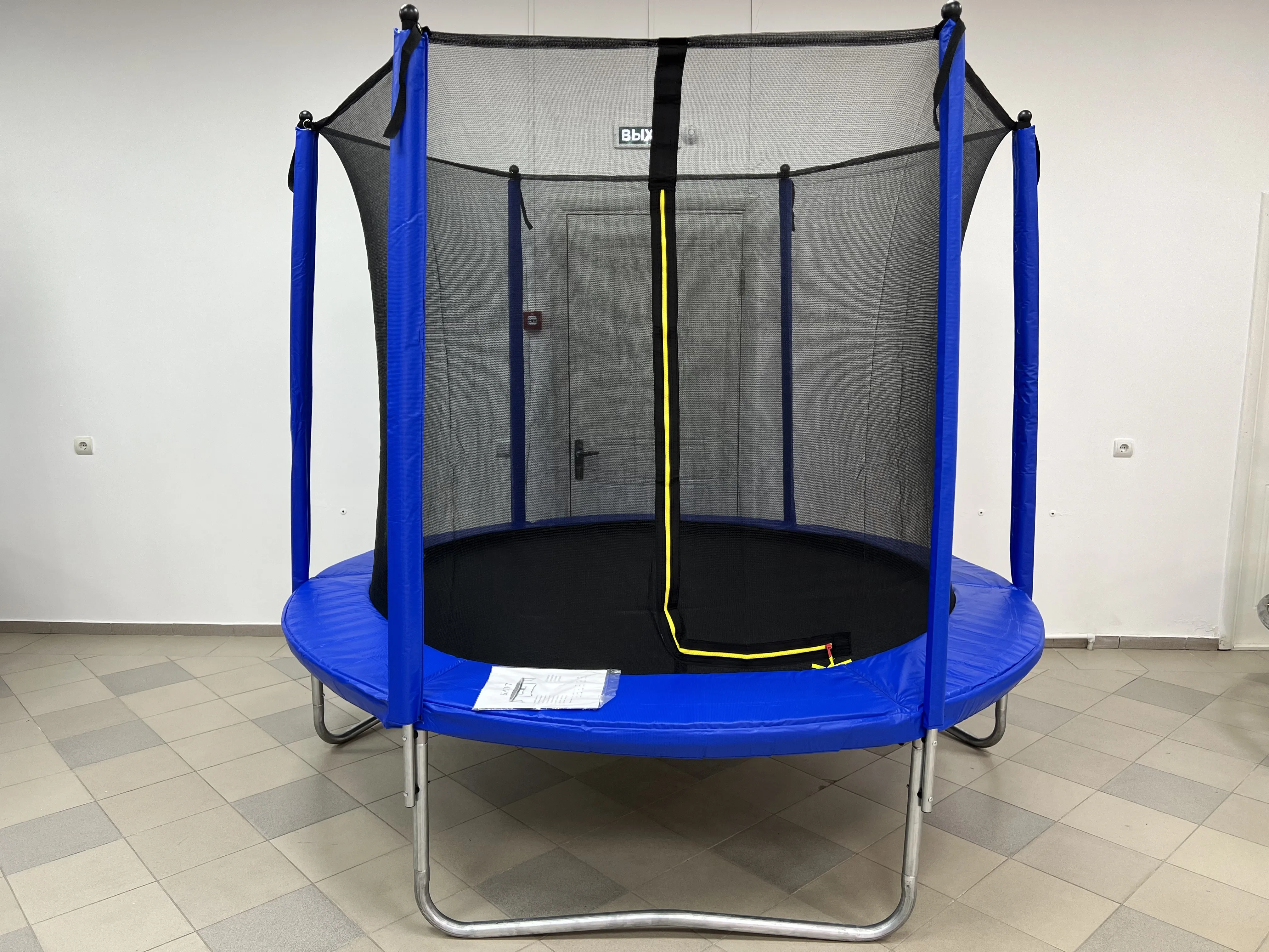 Батут с защитной сеткой  диаметр 140, нагрузка 50кг., BIG TRAMPOLINE 55