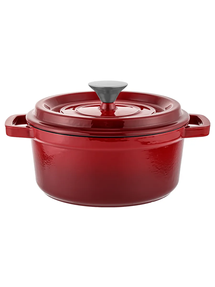 Кастрюля чугун эмал 3,6л TM MY REAL IRON COOK (1)