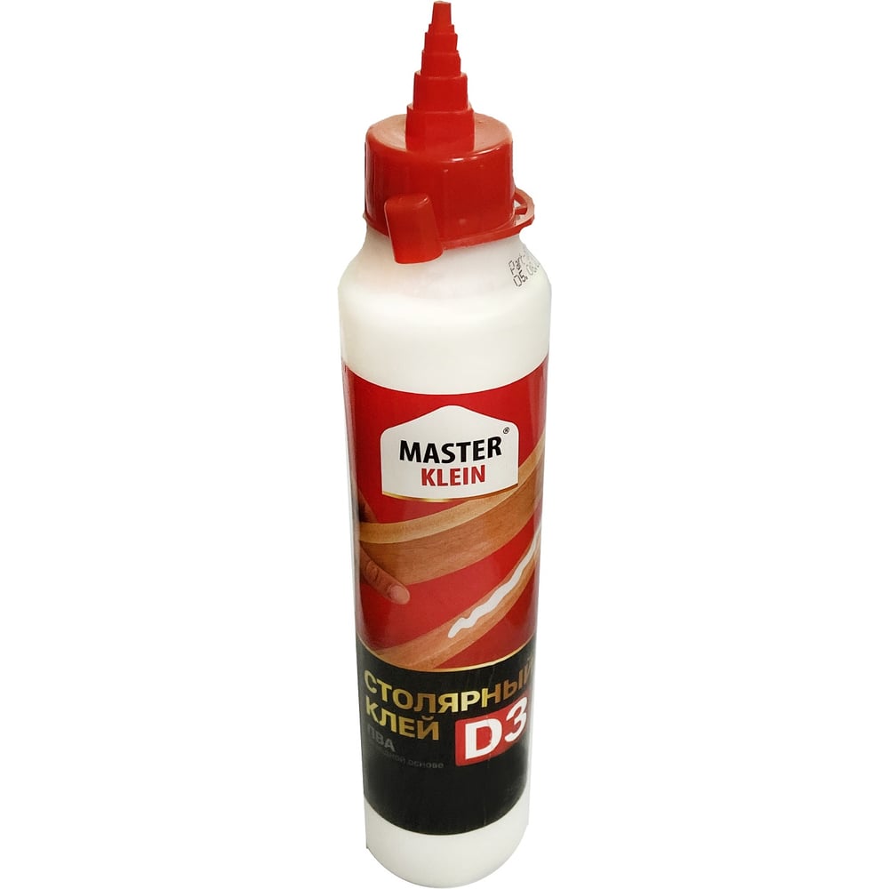 Клей ПВА столярный Д3 "Master Klein" 0,9кг (9шт/кор)