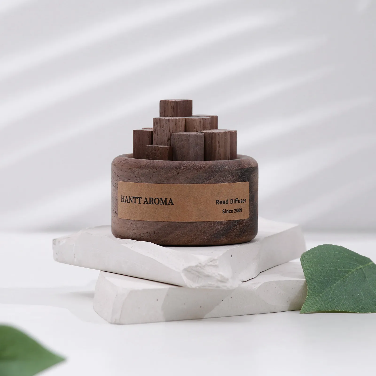 Набор деревянный диффузор "Hantt Aroma", мох, с эфирным маслом 10 мл, в коробке 10679279