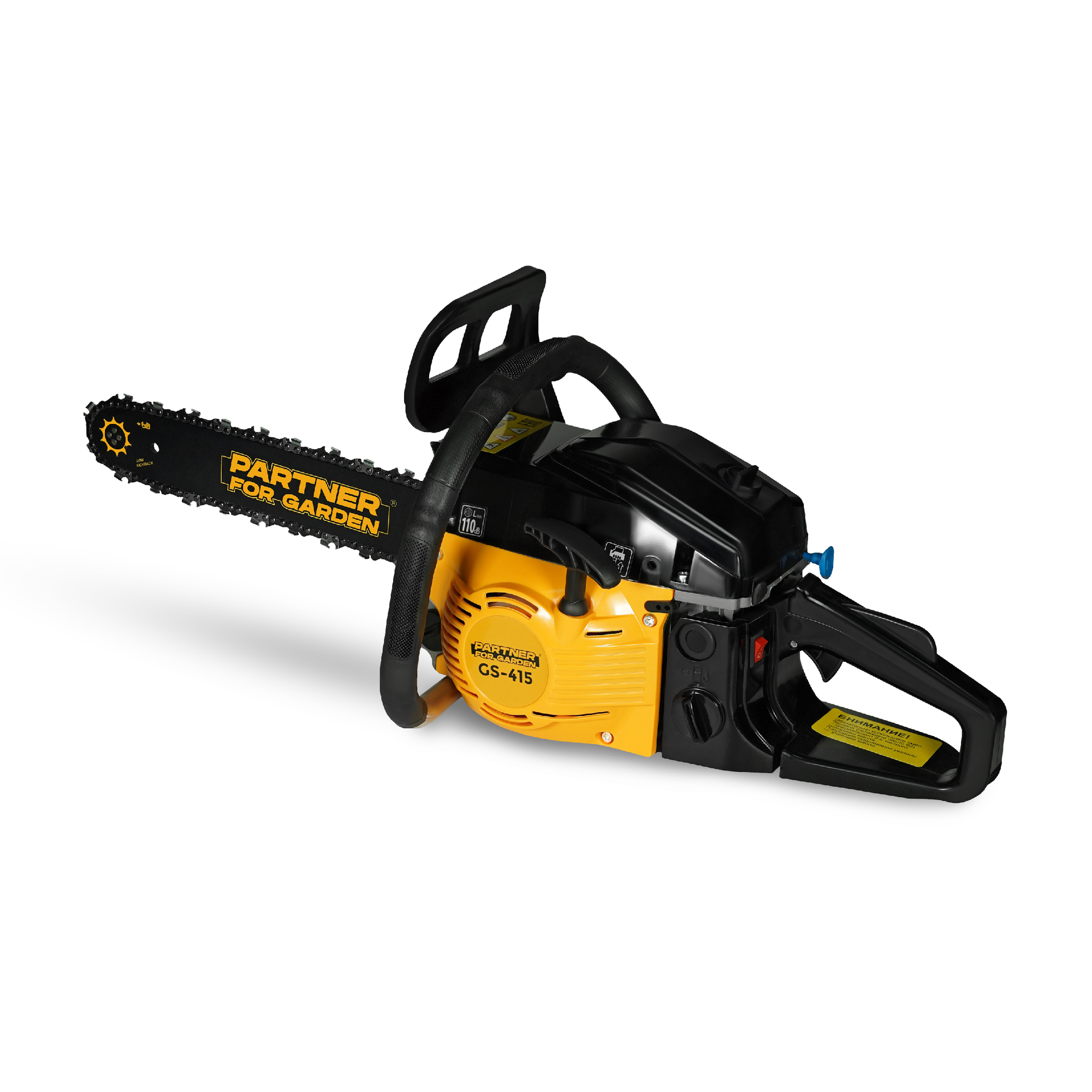 Бензопила PARTNER FOR GARDEN GCS-318 (2400Вт,3,5л.с, шина 45см, 2800об/мин, об.двиг. 52куб.см
