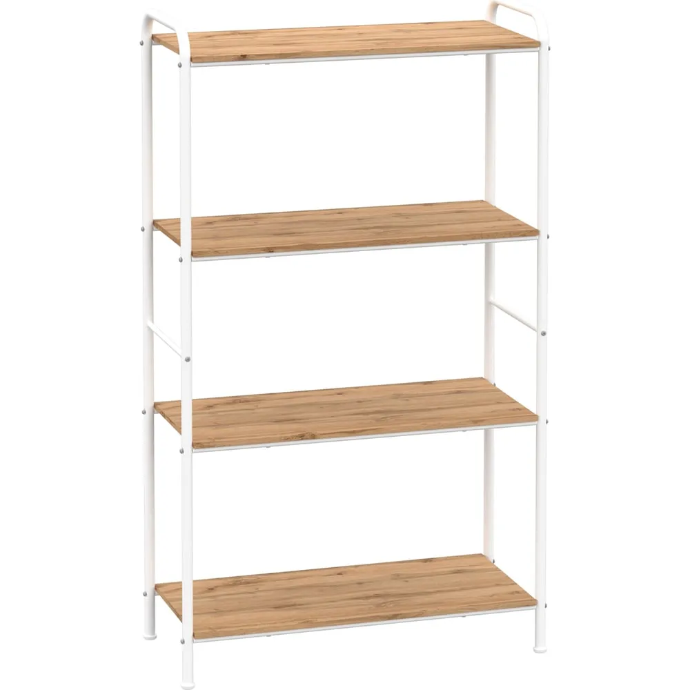 Стеллаж "Валенсия 24" (VALENCIA 24 Shelf rack) (Белый)