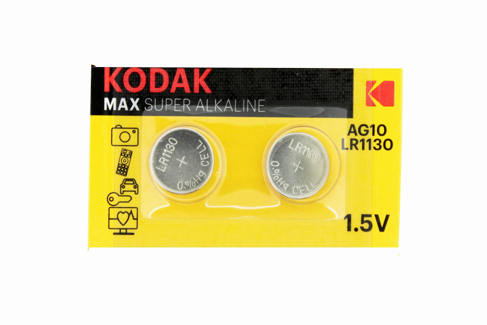 Бат.Kodak AG 10 (389) LR1130, LR54 (10 шт.) (100/1000/70000)(P)