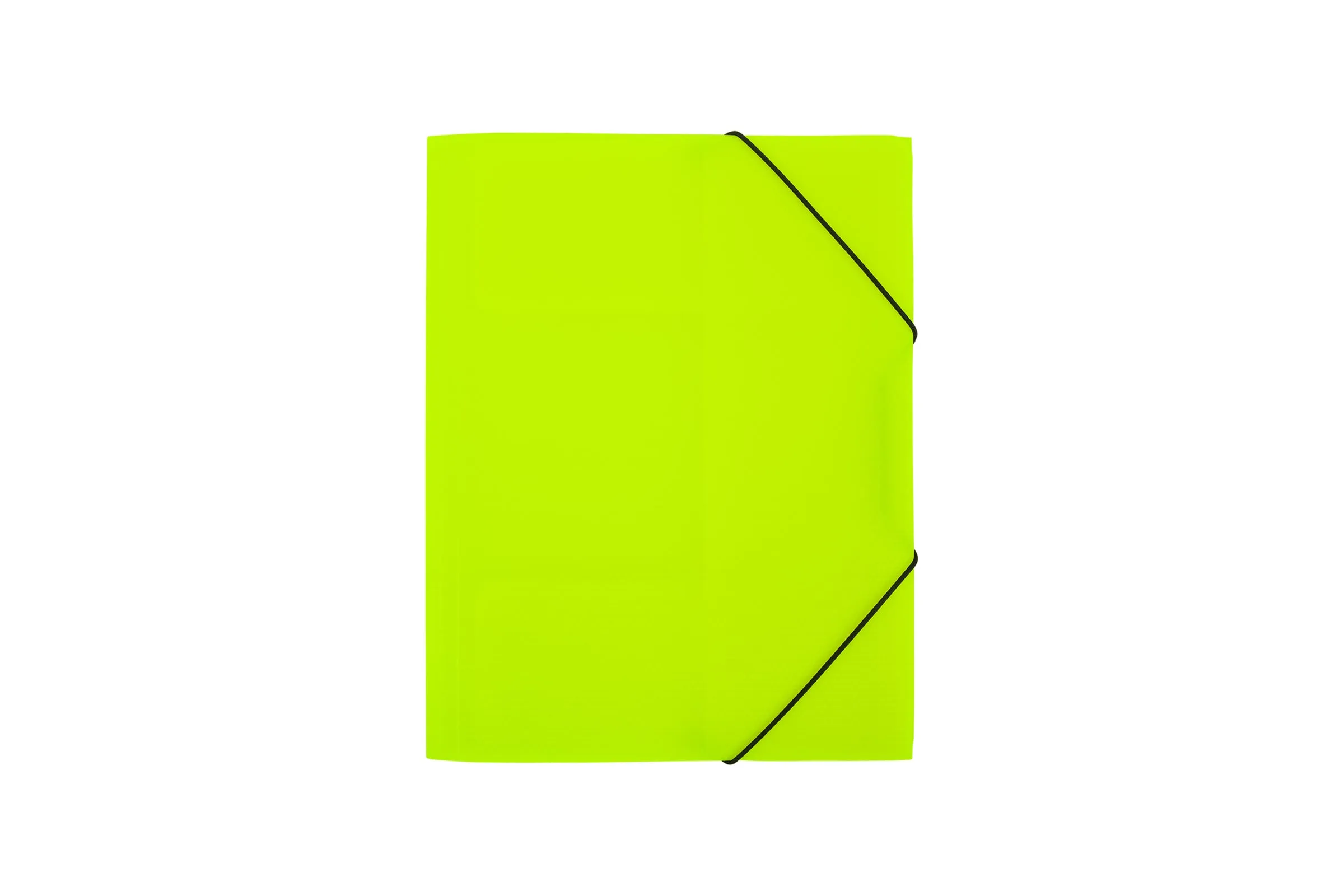 Папка на резинке Expert Complete PRISMA NEON A4 600 мкм  35 мм желтый