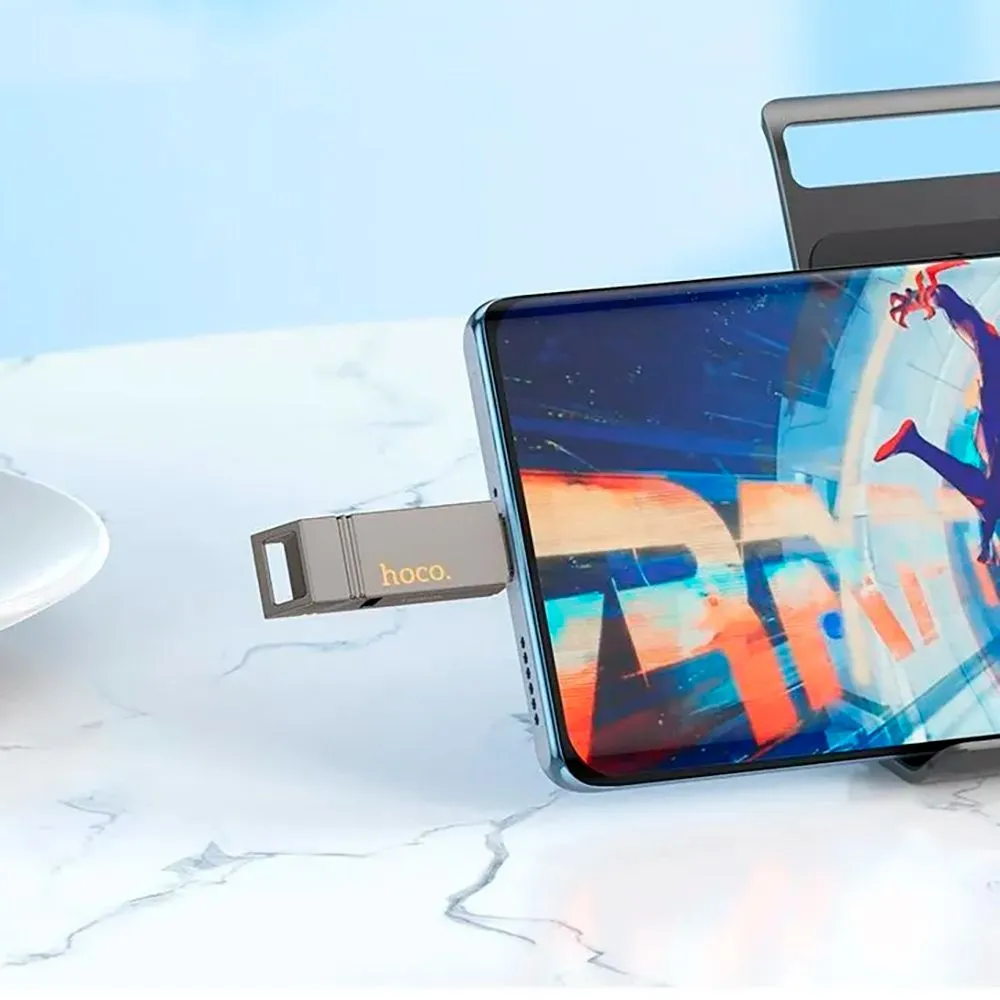 Флешка 256GB USB-TC Металл hoco UD14 3.2 выСокоСКоростной