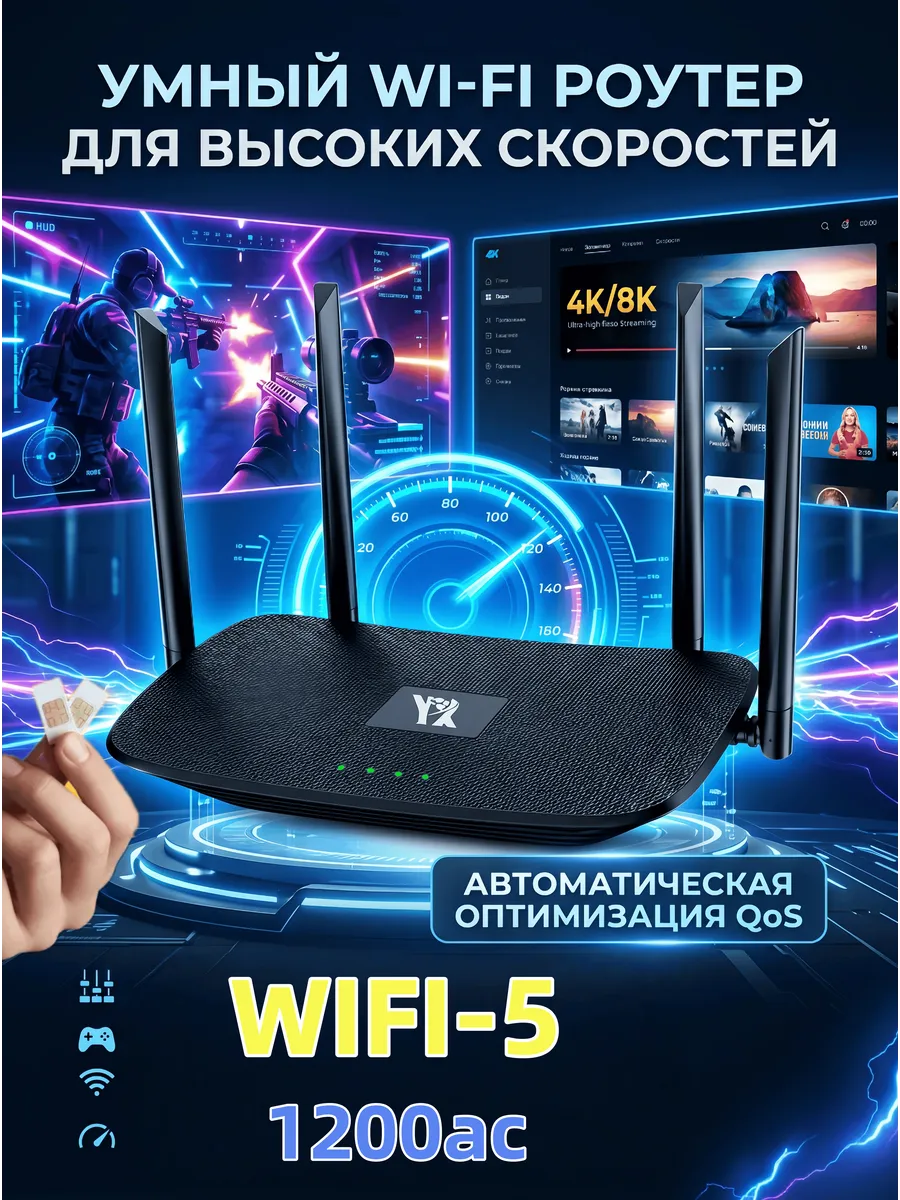 WIFI РОУТЕР YX