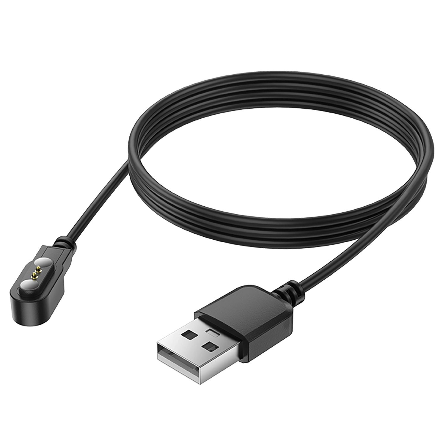 Кабель зарядки Hoco для смарт-часов Y26/Y27 5W 60см 1A  (black) (239306)