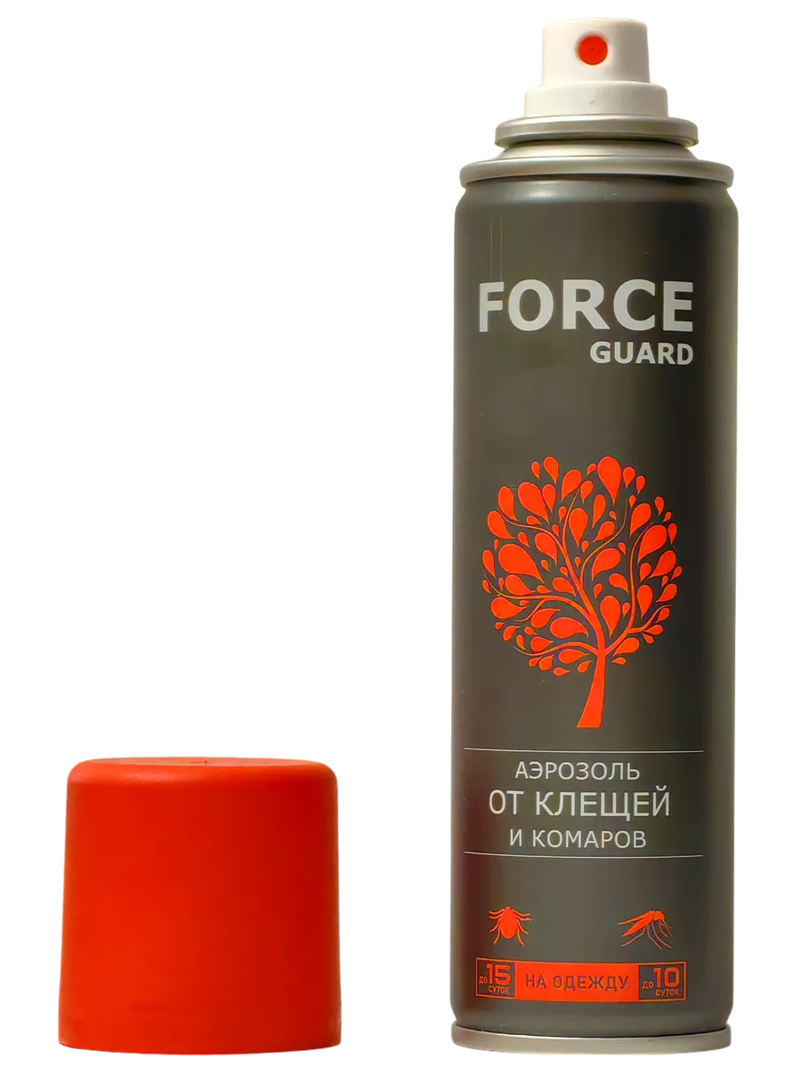 Аэрозоль от клещей и комаров Force guard Акарицид/репел. на одежду 150мл *24 0091 *(, 01.06.2030)*
