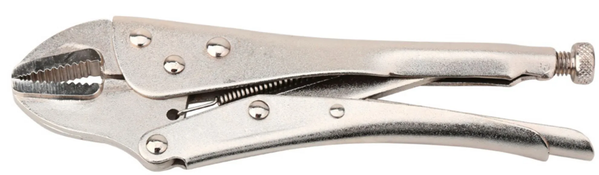 Клещи с зажимом прямые 89627 180 мм, усилен. инстр. сталь, эргономичная ручка, (1/6/60шт)