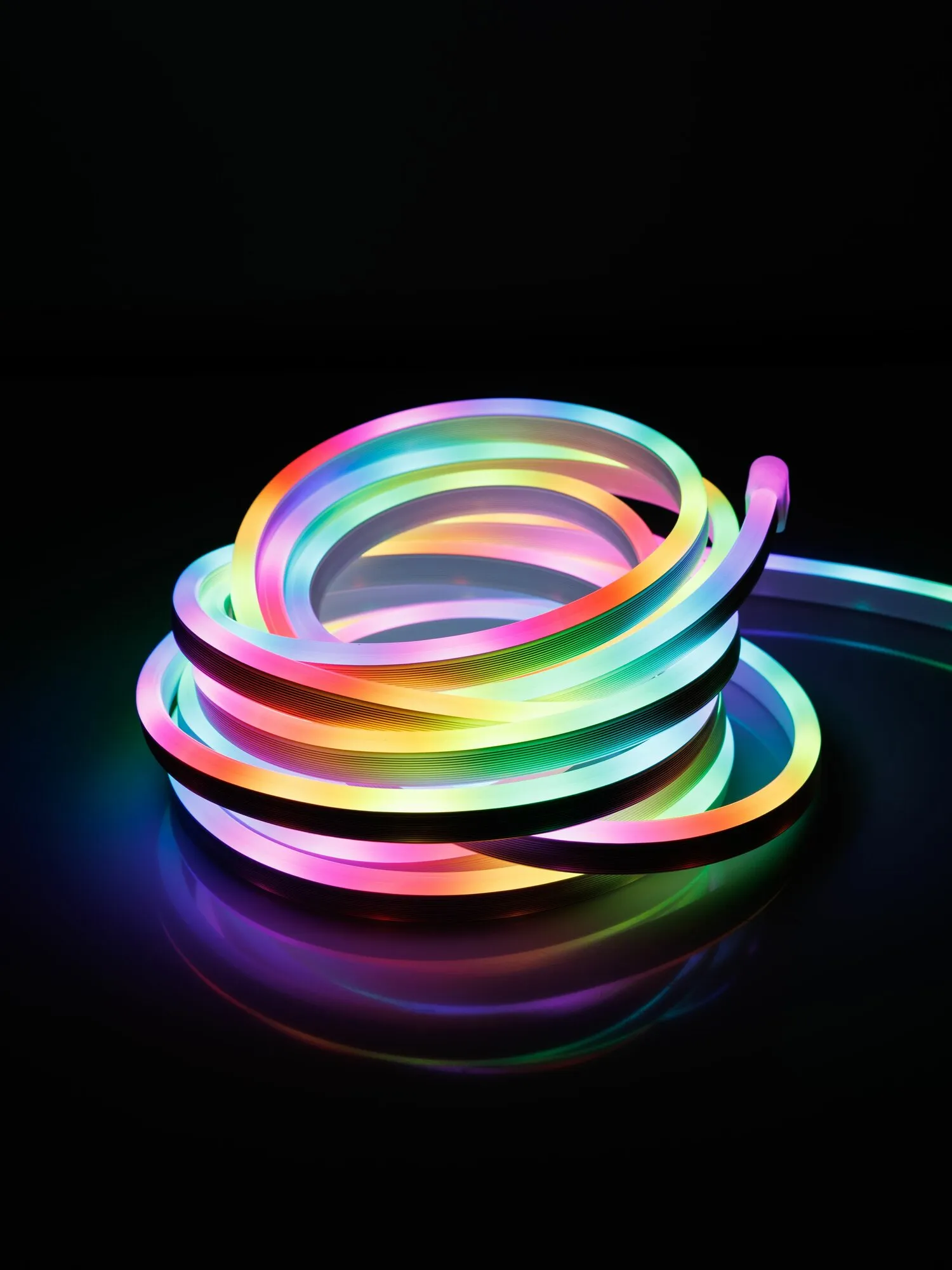 Лента гибкая IC-RGB 5м