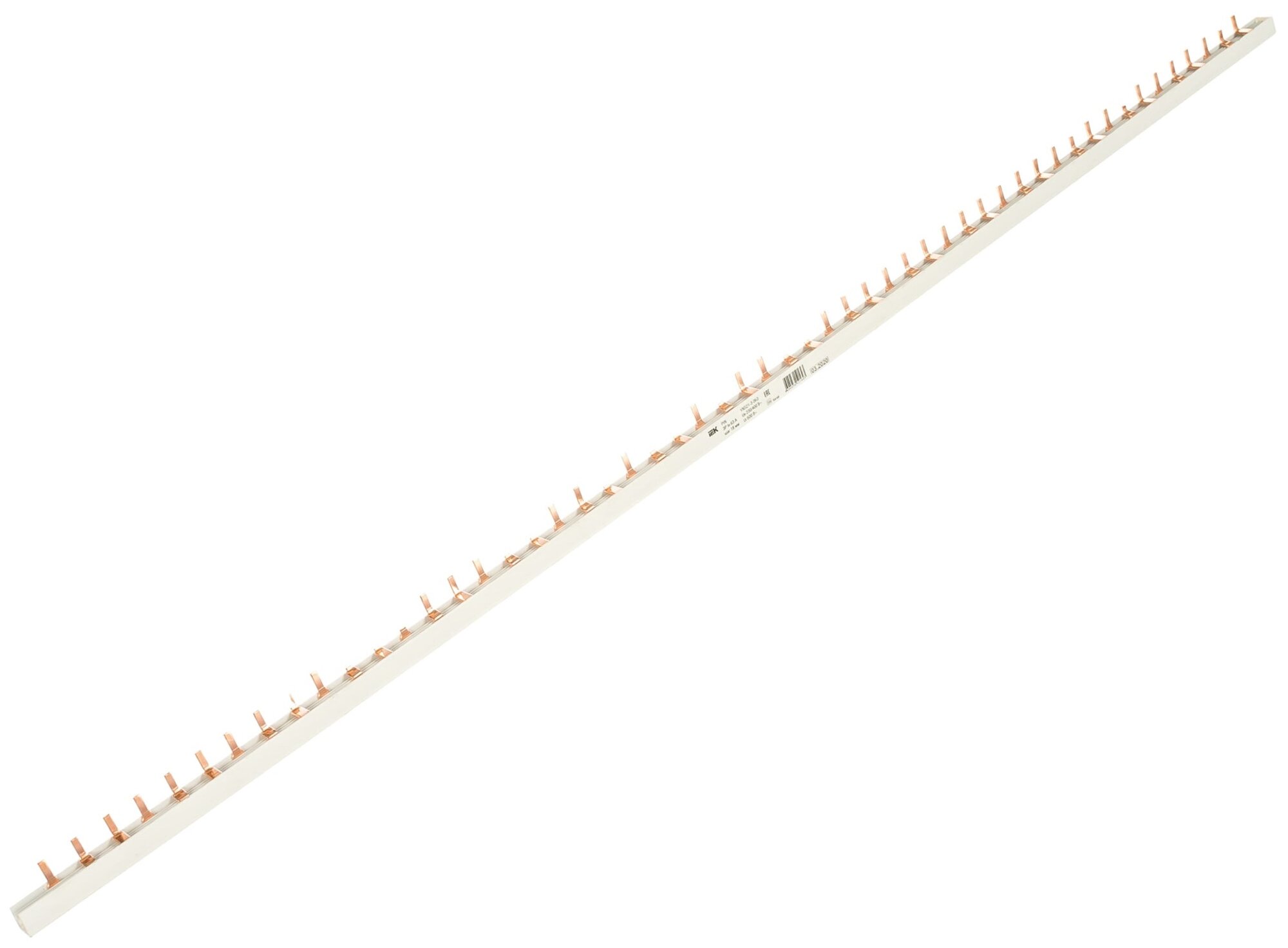Шина соединительная типа PIN (штырь) 3-фазная 63А (1м) NBB-L-PIN-63-3