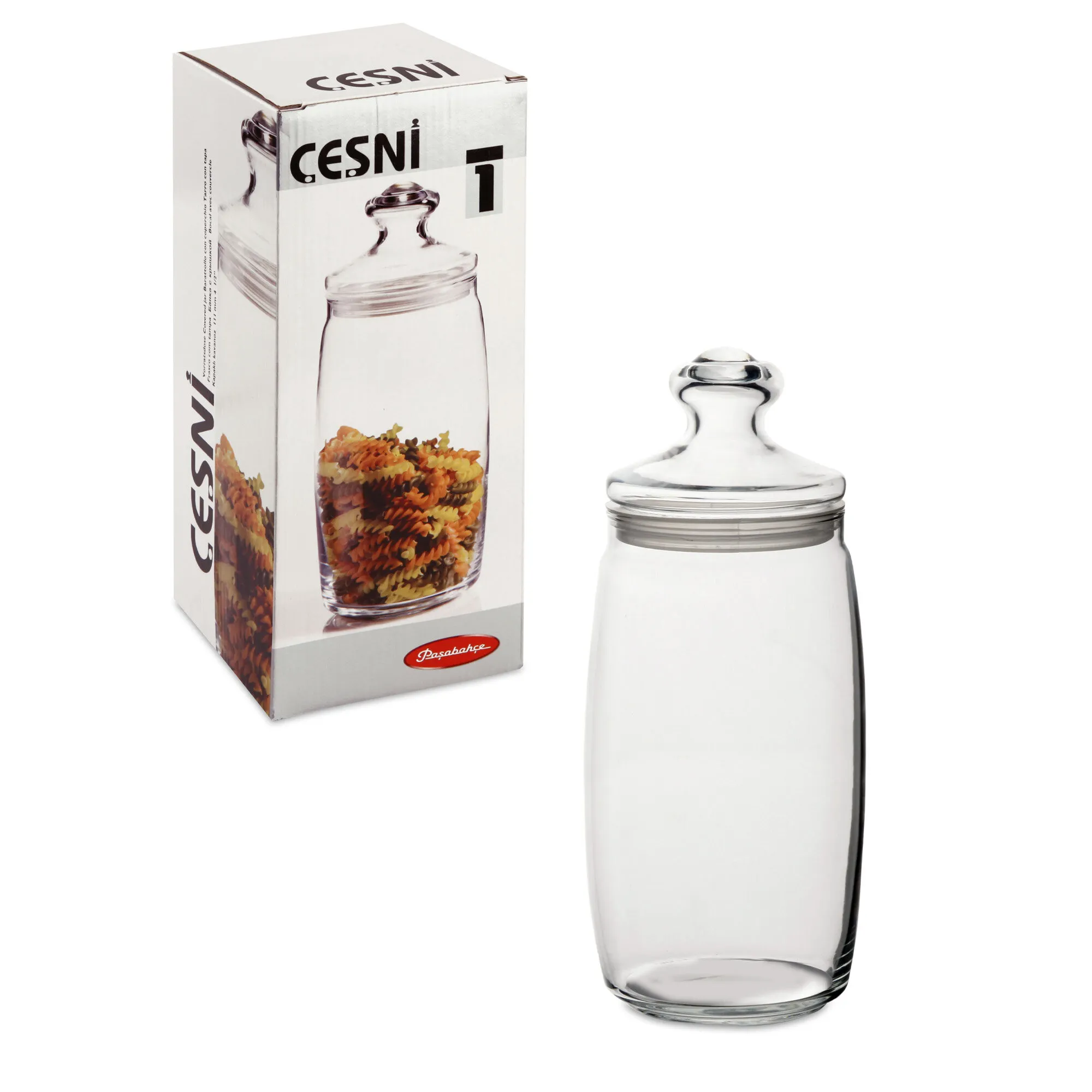 Банка Pasabahce (Пашабахче)  для сыпучих продуктов "Cesni", 1500 мл