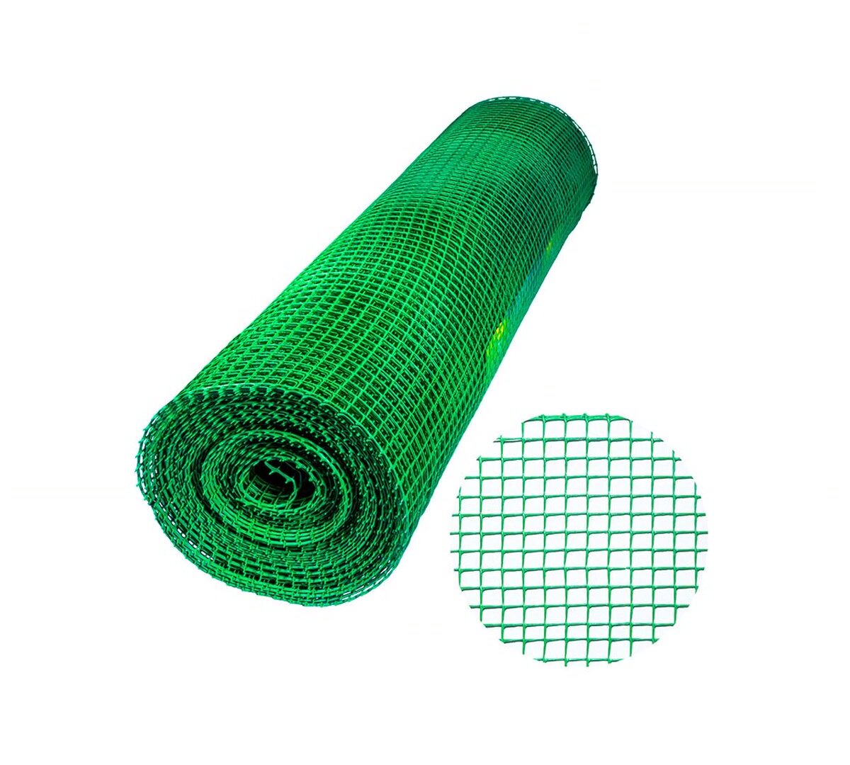 Садовая решетка 1.0*20м (15*15мм), Хаки ЭКО *** Эконом№1