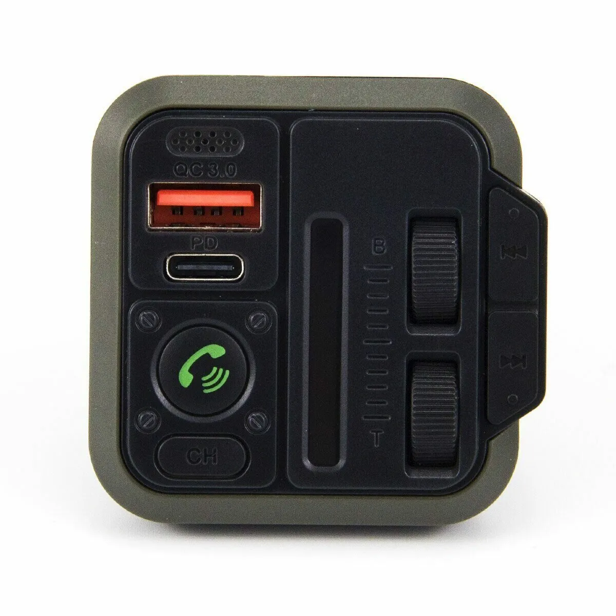 FM-трансмиттер MIVO MF-06 Bt 38W QC3.0) LED дисплей  в упак